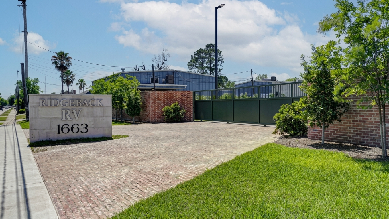 Ridgeback RV full hookup sites in Houston